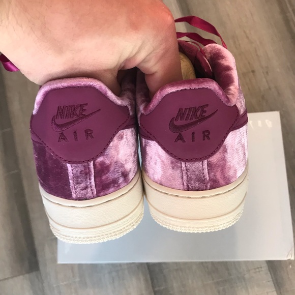 Nike Air Force 1 low tea berry size 8.5 women - Picture 4 of 6